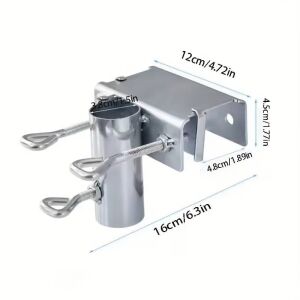 Kültéri esernyőtartó bilincs