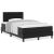 Boxspring ágy fekete színben, 120x200 cm-es matraccal 141496210