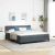 Boxspring Ágy Mattal Sötétszürke Szuper Király Bársony 136869867