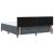 Boxspring Ágy Mattal Sötétszürke Szuper Király Bársony 136869867
