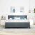 Boxspring Ágy Mattal Sötétszürke Szuper Király Bársony 136869867