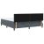 Boxspring Ágy Mattal Sötétszürke Szuper Király Bársony 136869867