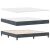Boxspring Ágy Mattal Sötétszürke Szuper Király Bársony 136869867
