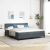 Boxspring Ágy Mattal Sötétszürke Szuper Király Bársony 136869867