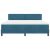 Boxspring Ágy Matrac Közép Kék Szuper Király Bársony 136869780
