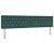 Boxspring Ágy Matrac Közepes Zöld 200x200 cm Velúr 136869872