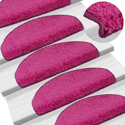 30 db rózsaszín lépcsőszőnyeg 65x21x4 cm 141510379