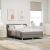 vidaXL Bézs Box Spring Ágy Modern Hálószobában