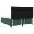 Boxspring Ágy Mattal &amp; LED Sötét Zöld 180x200 cm Bársonyos 136897237