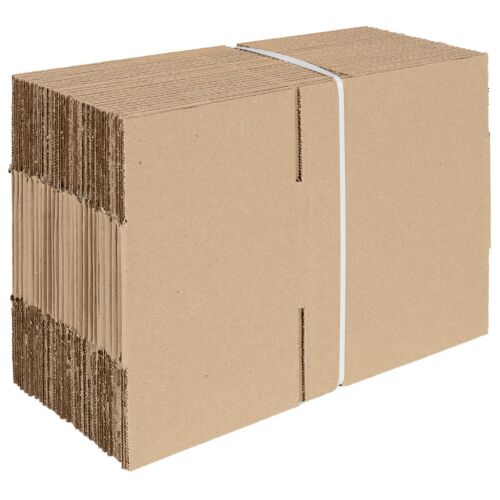 vidaXL 20x15x10 cm Kartondobozok - 50 darabos csomag - Kartondoboz