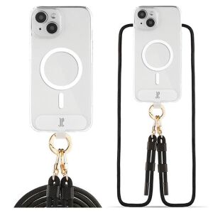 Hülle JE 2in1 iPhone 15 6.1" MagSafe transparent/klar 30534 (Just Elegance) 136900368 - Handyhüllen