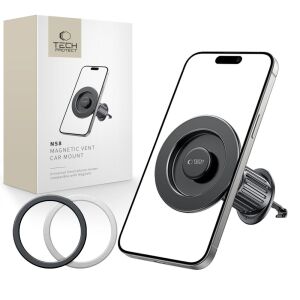 Tech-Protect N58 Mágneses Tartó Magsafe-Hoz Apple Telefonokhoz 136900383 - Autós pohártartó