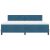 Boxspring Ágy Matrac Kék 200x200 cm Bársonyos 141496260