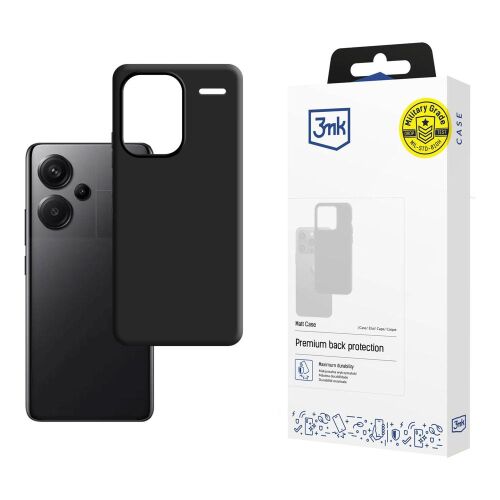 3MK Mattes Gehäuse Redmi Note 13 Pro+ schwarz/schwarz 136903217