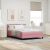 Boxspring Ágy Matrac Kék 160x200 cm Bársony 141496190