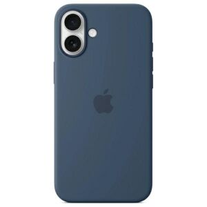 Apple iPhone 16 6.1 Zoll Navy Silikonhülle mit MagSafe - Apple Handyhüllen
