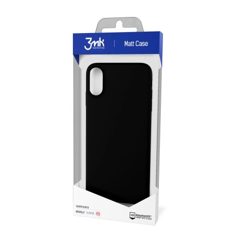 3mk Matt Case Poco M6 5G-hez csomagolásban, fekete telefontok - Telefontok