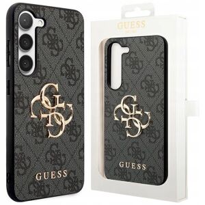 Guess 4G Big Metal Logo - Etui Samsung Galaxy S24 Ultra (czarny) 136933174 - Guess