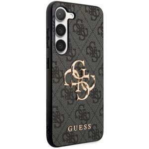 Guess 4G Big Metal Logo - Etui Samsung Galaxy S24+ (czarny) 136933335 - Guess