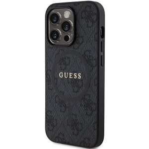 Husă Guess pentru Iphone 14 Pro 6.1 Carcasă Dură pentru Magsafe 4G cu Logo 136933755 - Huse telefon