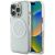 Guess IML Metal Circle iPhone 16 Pro MagSafe tok - Átlátszó
