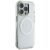 Guess IML Metal Circle iPhone 16 Pro MagSafe tok - Átlátszó