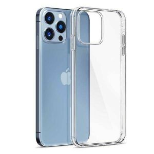 Hülle für iPhone 13 Pro Max Silikonserie 3mk Clear Case - transparent 140605267 - 3MK Handyhüllen