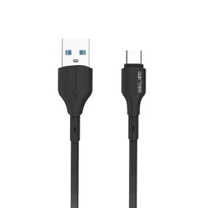 Beline USB-A - USB-C kábel, 25W, 1 méter, fekete - HDMI kábel