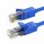 Ugreen blaues Cat6 RJ45 Ethernetkabel Nahaufnahme