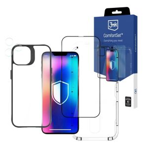 3Mk Comfort Szett 4 Az 1-Ben Apple Iphone 13 Pro Case Védelem Edzett Üveghez 136962464 - 3MK Kijelzővédő fólia
