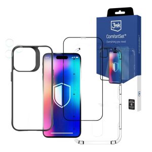 3Mk Comfort Set 4 Az 1-Ben Iphone 14 Pro Max Képernyővédelem És Optimális 136962467 - 3MK