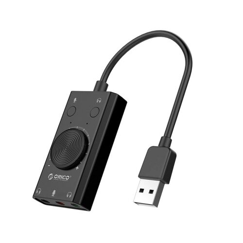 Orico Sc2 Külső Hangkártya Számítógépes Usb-A 7.1 Audio Átalakítóhoz 136968400