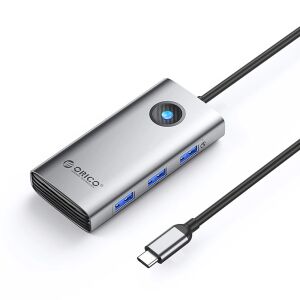 Orico Hub Usb-C Adapter Telefonhoz 3X Usb-A 3.0 1X Hdmi 1X Usb-C 2.0 136968359 - Orico