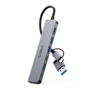 Orico Hub Usb-A Usb-C Dokkolóállomás 4X Usb-A 2.0 1X Usb-A 3.0 2X Usb-C 144688275 - Orico