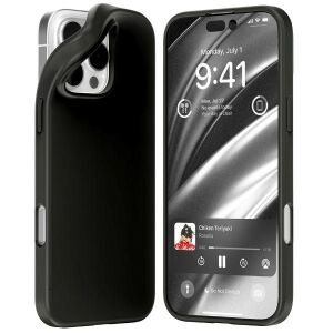 Mercury SF Jelly Case iPhone 16 Pro Max (6.9), BLACK / CZARNY 136969364 - Mercury