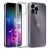 iPhone 15 Pro 3mk Clear Case tokkal, amely megmutatja a telefon dizájnját