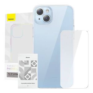 Baseus Crystal Series Tok Iphone 14 Plus-Hoz + Edzett Üveg Teljes Készlet 137004957 - Baseus