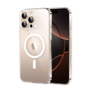 Ugreen iPhone 16 Pro átlátszó MagSafe tok, telefonvédő - Ugreen