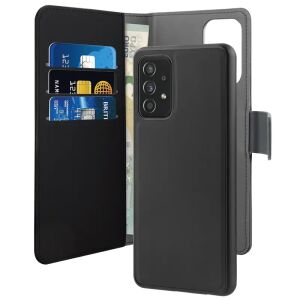 PURO Wallet Detachable - Etui 2w1 Samsung Galaxy A72 5G / A72 4G (czarny) 140803629 - Puro Kontakty telefoniczne