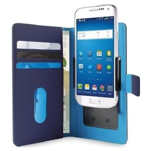 PURO Smart Wallet - Uniwersalne etui z uchwytem do robienia zdjęć z kieszonkami na karty i pieniądze, rozmiar XL (niebieski) 136973752 - Puro Kontakty telefoniczne