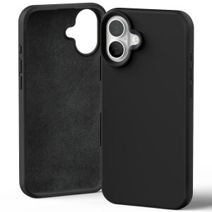Mercury Silicon Case iPhone 16 Plus (6.7), BLACK / CZARNY 136974008 - Mercury