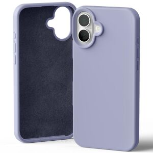 Mercury Silicon Case iPhone 16 Plus (6.7), LAVENDER GRAY / LAWENDOWY 136974549 - Mercury