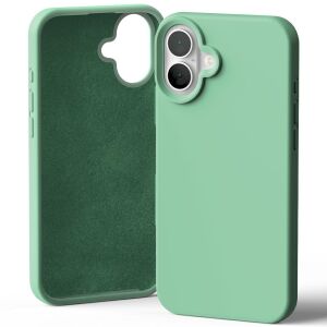 Mercury Silicon Case iPhone 16 Plus (6.7), GREEN / ZIELONY 136975886 - Mercury
