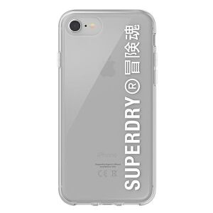 Dr Nona SuperDry Snap iPhone 6/6s/7/8/SE 2020 Carcasă transparentă alb/alb 41573 136976315 - Superdry