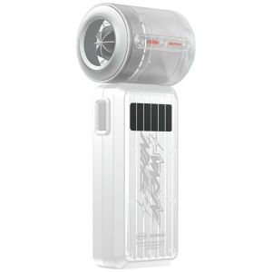 Wiatrak ręczny Skinarma Gyro 4000 mAh    biały 136980330 - Artykuły techniczne i elektronika