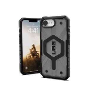 Etui Uag Pathfinder Clear Magsafe Na Iphone 16E - Szaro-Czarne