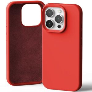 Mercury Silicon Case iPhone 16 Pro (6.3), RED / CZERWONY 136984651 - Mercury