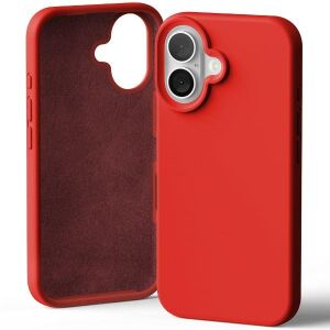Mercury Silicon Case iPhone 16 (6.1), RED / CZERWONY 136984784 - Mercury