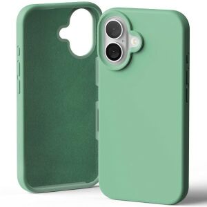 Mercury Silicon Case iPhone 16 (6.1), GREEN / ZIELONY 136984816 - Mercury