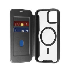 Puro Book MagSafe iPhone 16 Plus tok kártyatartókkal - Puro